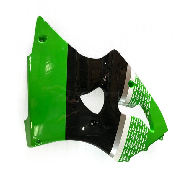 Sportfairings Fairing Kit fit for Kawasaki Ninja ZX6R 1998 - 1999 - Green Black White