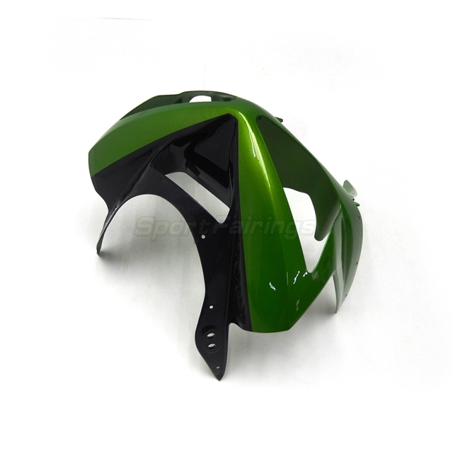 Sportfairings Fairing Kit fit for Kawasaki Ninja ZX6R 2003 - 2004 - Deep Gloss Green Black