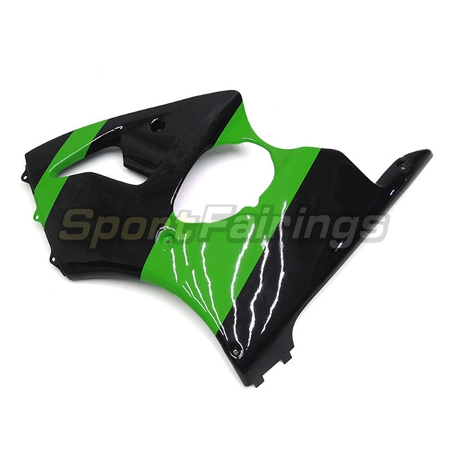 Sportfairings Fairing Kit fit for Kawasaki Ninja ZX6R 1998 - 1999 - Green Black