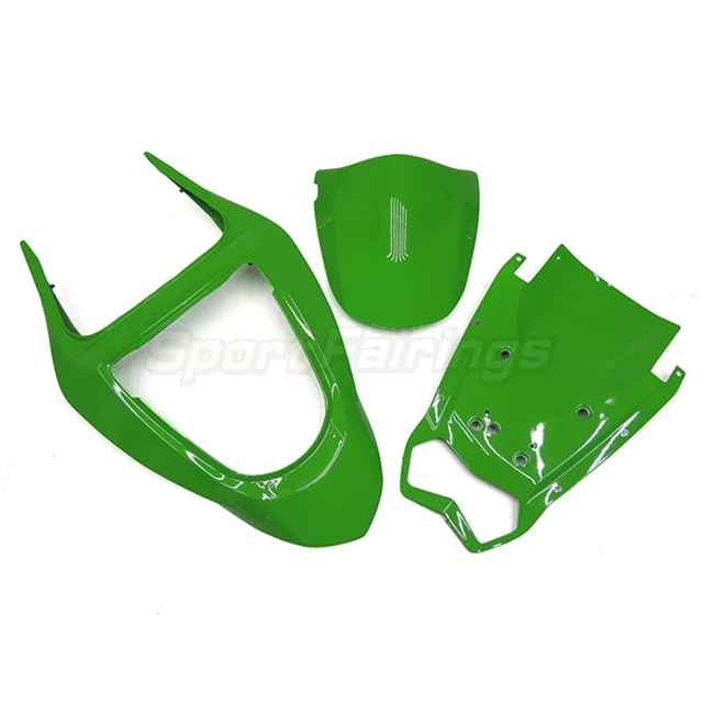 Sportfairings Fairing Kit fit for Kawasaki Ninja ZX6R 2003 - 2004 - Green Black