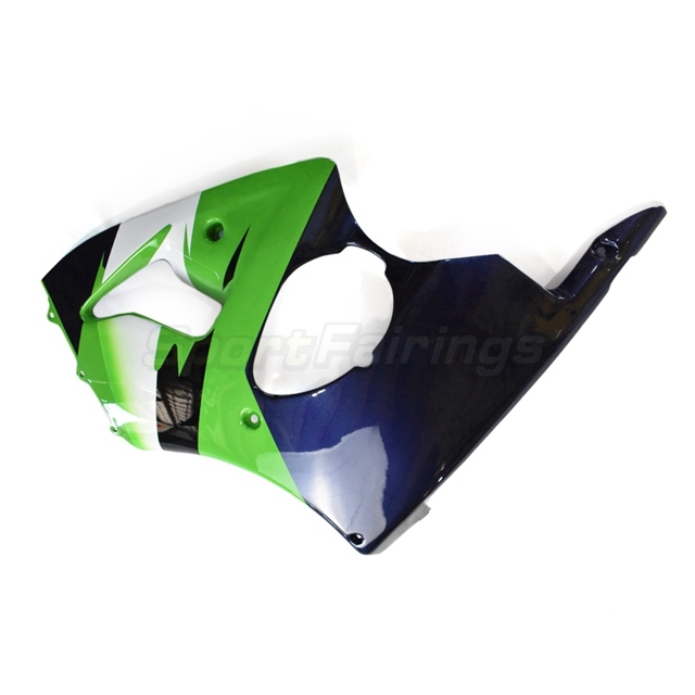 Sportfairings Fairing Kit fit for Kawasaki Ninja ZX6R 1998 - 1999 - Green Dark Blue
