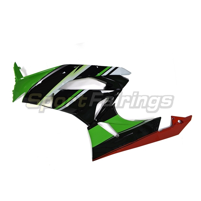 Sportfairings Fairing Kit fit for Kawasaki Ninja ZX6R 2009 - 2012 - Green Black Red