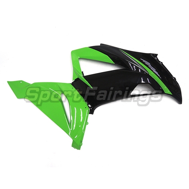 Sportfairings Fairing Kit fit for Kawasaki Ninja ZX6R 2013 - 2018 - Green Black