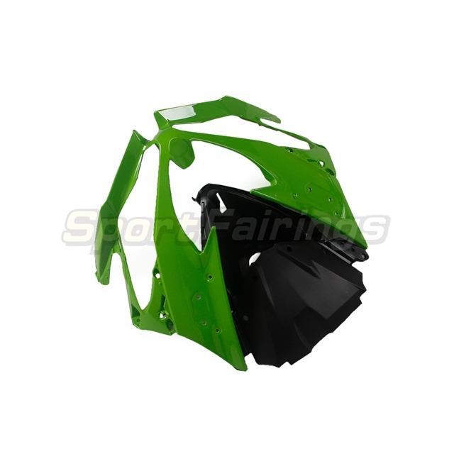 Sportfairings Fairing Kit fit for Kawasaki Ninja ZX6R 2019 - 2020 - Green Black Grey