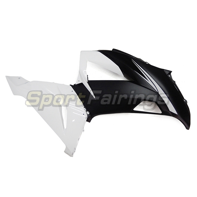 Sportfairings Fairing Kit fit for Kawasaki Ninja ZX6R 2013 - 2018 - White Black