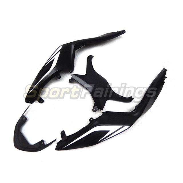 Sportfairings Fairing Kit fit for Kawasaki Ninja ZX6R 2013 - 2018 - White Black