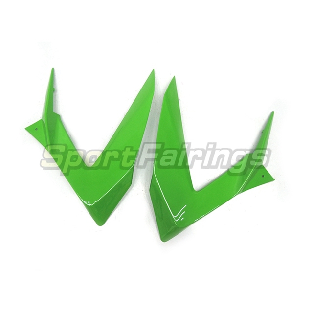 Sportfairings Fairing Kit fit for Kawasaki Ninja ZX6R 2013 - 2018 - Green Black