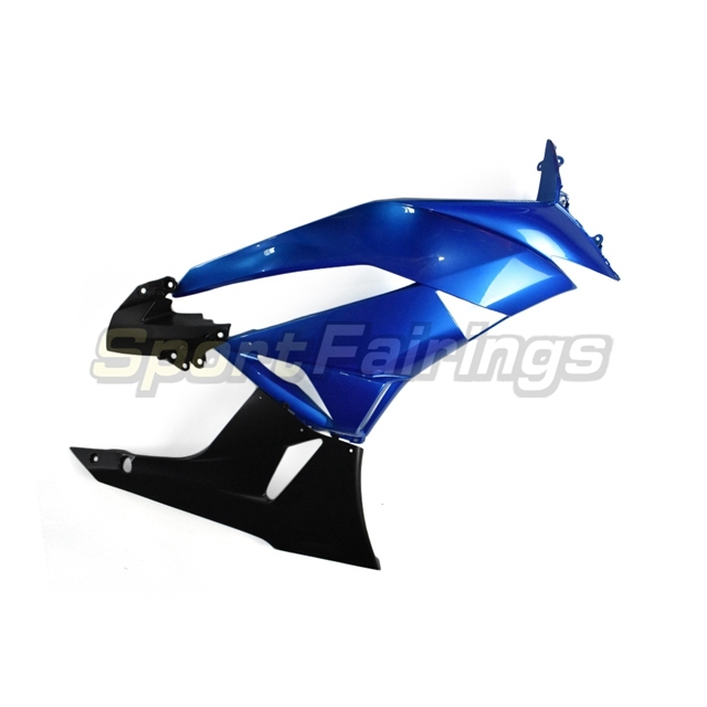 Sportfairings Fairing Kit fit for Kawasaki Ninja ZX6R 2009 - 2012 - Blue Black