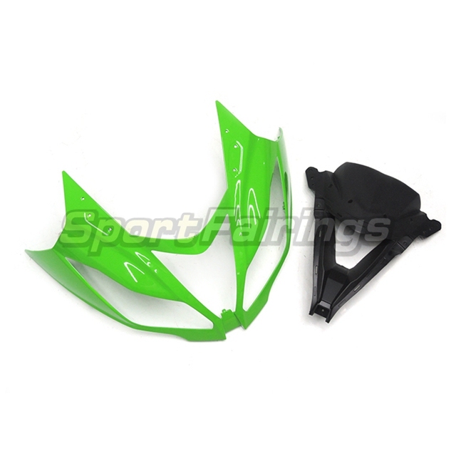 Sportfairings Fairing Kit fit for Kawasaki Ninja ZX6R 2013 - 2018 - Green Black