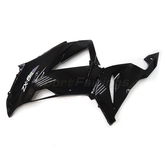 Sportfairings Fairing Kit fit for Kawasaki Ninja ZX6R 2013 - 2018 - Black
