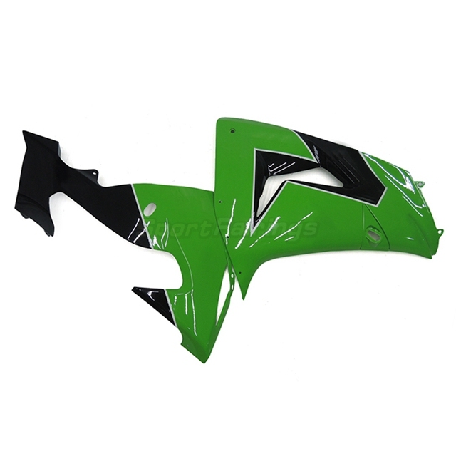 Sportfairings Fairing Kit fit for Kawasaki Ninja ZX10R 2006 - 2007 - Green Black White