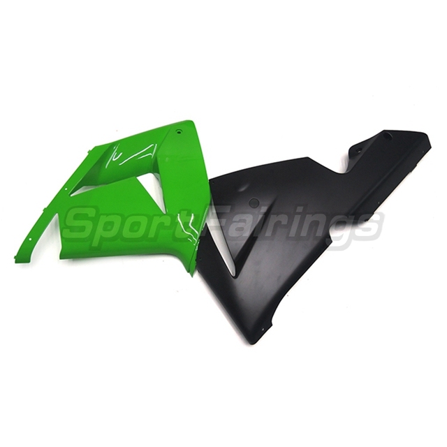 Sportfairings Fairing Kit fit for Kawasaki Ninja ZX10R 2004 - 2005 - Green Black