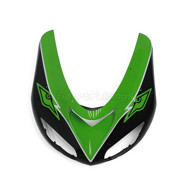 Sportfairings Fairing Kit fit for Kawasaki Ninja ZX10R 2006 - 2007 - Green Black White