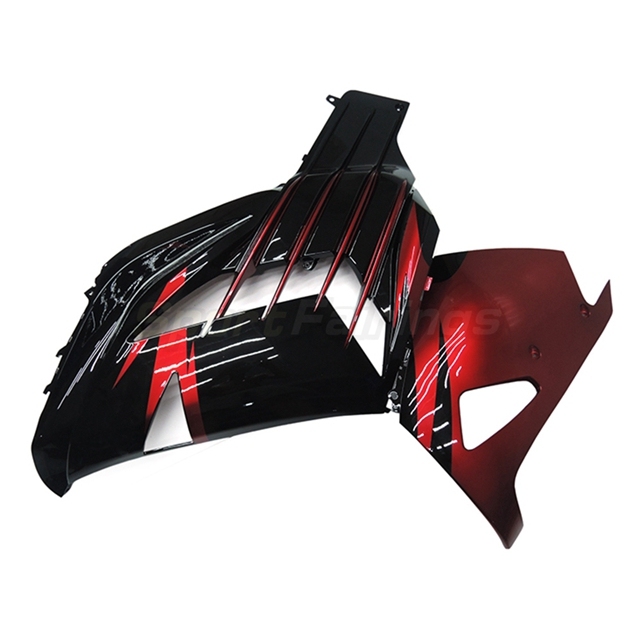 Sportfairings Fairing Kit fit for Kawasaki Ninja ZX14R 2012 - 2021 - Black Red