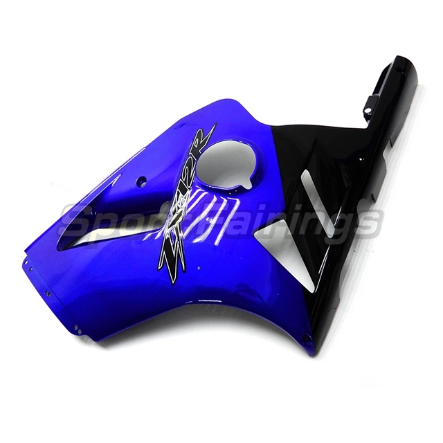Sportfairings Fairing Kit fit for Kawasaki Ninja ZX12R 2000 - 2001 - Dark Blue with Black Lower