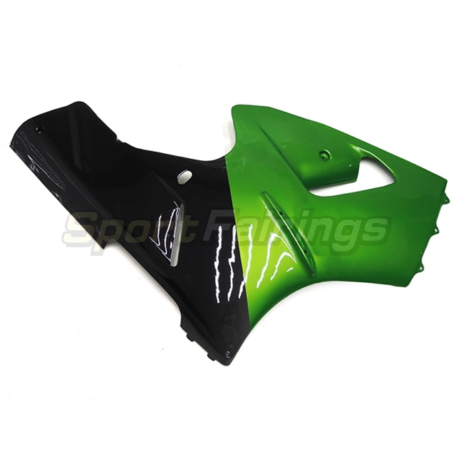 Sportfairings Fairing Kit fit for Kawasaki Ninja ZX12R 2000 - 2001 - Green Black