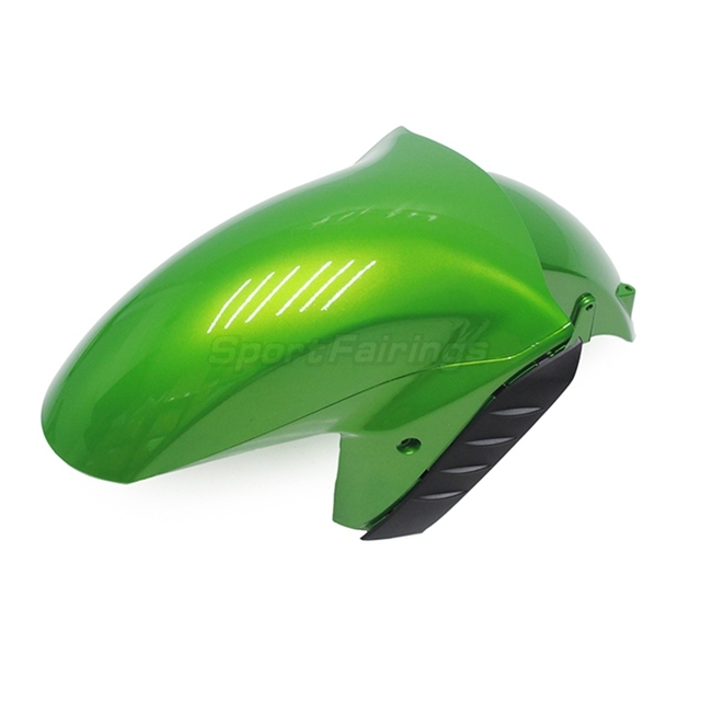 Sportfairings Fairing Kit fit for Kawasaki Ninja ZX14 2006 - 2011 - Green Black