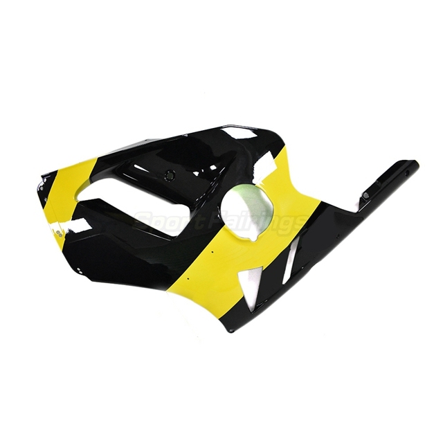 Sportfairings Fairing Kit fit for Kawasaki Ninja ZX12R 2000 - 2001 - Yellow Black