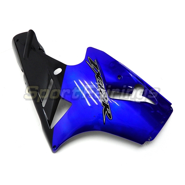 Sportfairings Fairing Kit fit for Kawasaki Ninja ZX12R 2000 - 2001 - Dark Blue with Black Lower