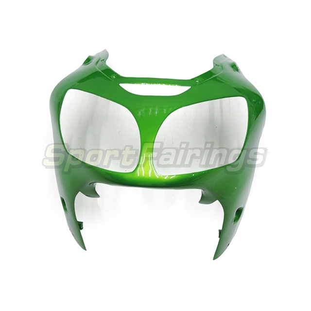 Sportfairings Fairing Kit fit for Kawasaki Ninja ZX12R 2000 - 2001 - Green Black