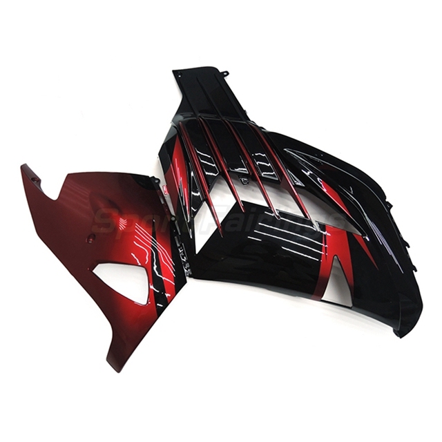 Sportfairings Fairing Kit fit for Kawasaki Ninja ZX14R 2012 - 2021 - Black Red