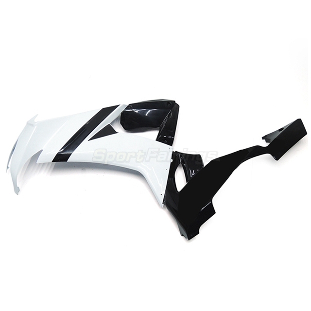 Sportfairings Fairing Kit fit for Kawasaki Ninja ZX10R 2008 - 2010 - White Black