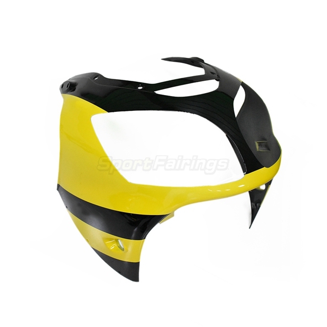 Sportfairings Fairing Kit fit for Kawasaki Ninja ZX12R 2000 - 2001 - Yellow Black