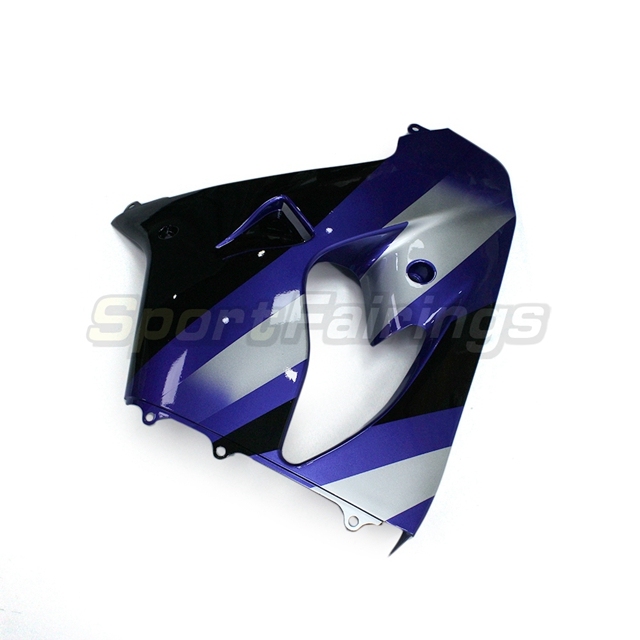 Sportfairings Fairing Kit fit for Kawasaki Ninja ZX9R 2002 - 2003 - Black Dark Blue Grey