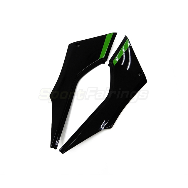 Sportfairings Fairing Kit fit for Kawasaki Ninja 300 2013 - 2017 - Green Black