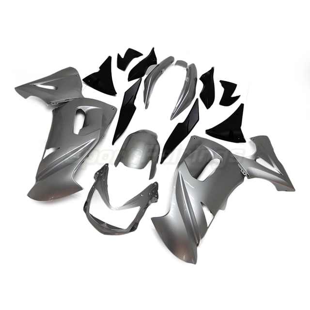 Sportfairings Fairing Kit fit for Kawasaki Ninja 650R 2006 - 2008 - Silver