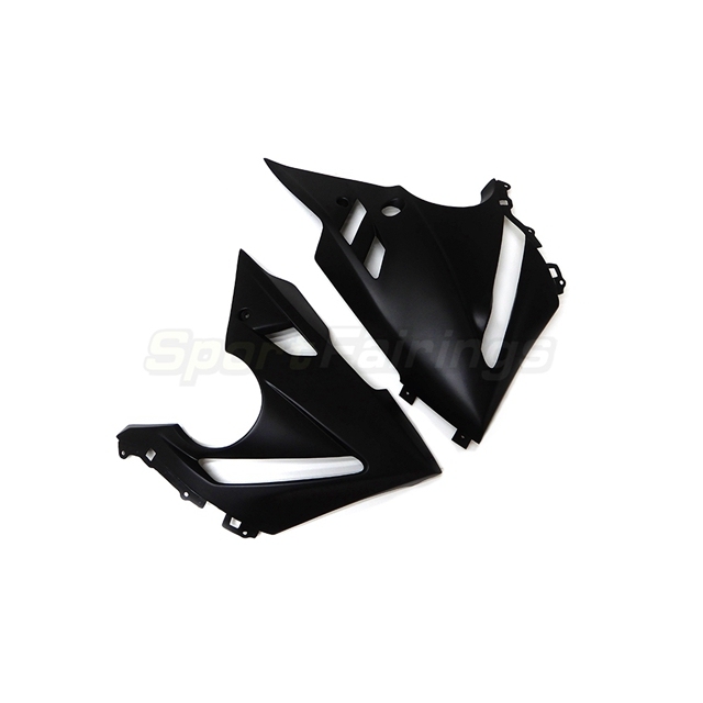 Sportfairings Fairing Kit fit for Kawasaki Ninja 650R 2009 - 2011 - Dark Blue Black