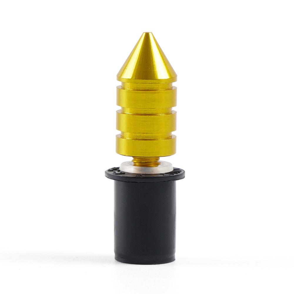 Sportfairings Universal Aluminum Sharp Threaded Windshield Bolts - Gold