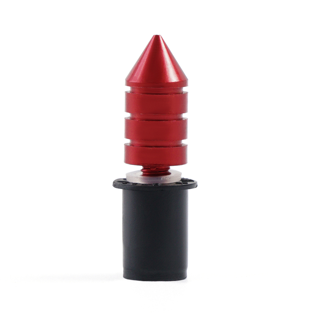 Sportfairings Universal Aluminum Sharp Threaded Windshield Bolts - Red