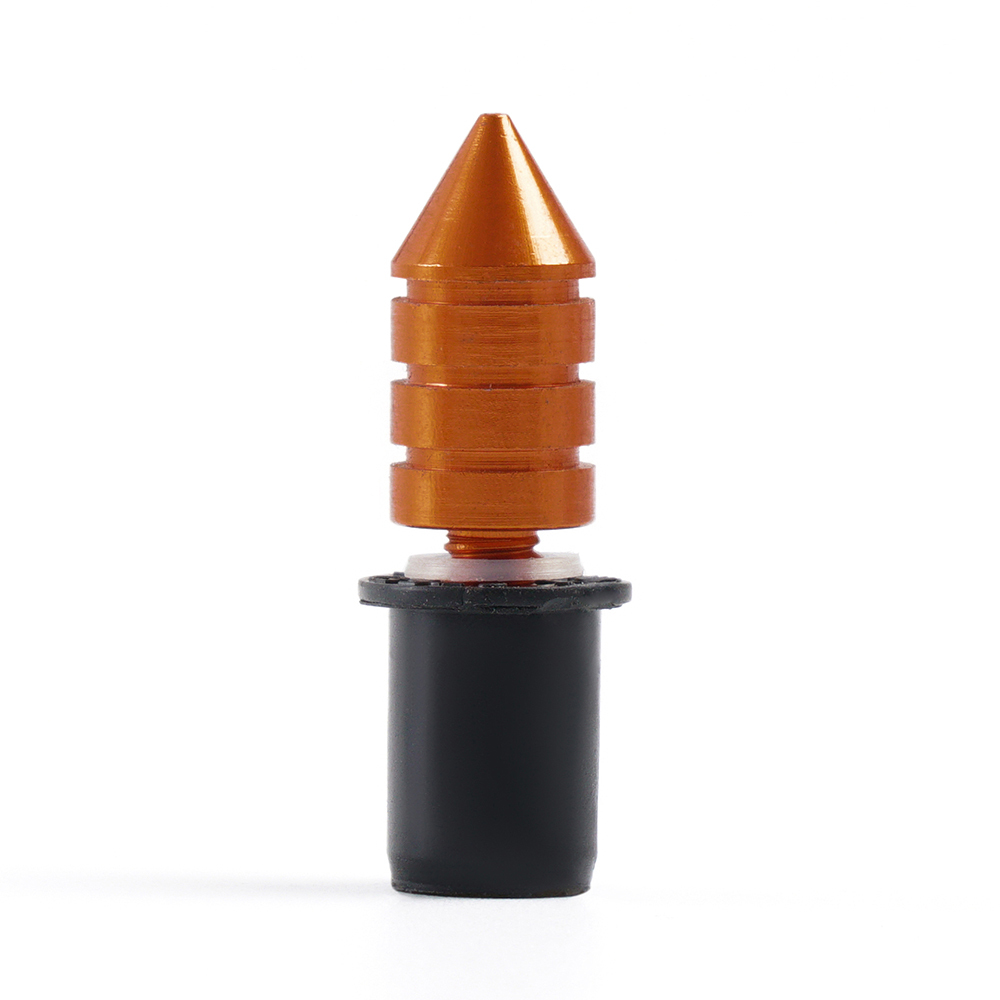 Sportfairings Universal Aluminum Sharp Threaded Windshield Bolts - Orange