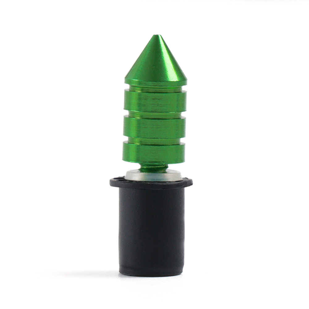Sportfairings Universal Aluminum Sharp Threaded Windshield Bolts - Green