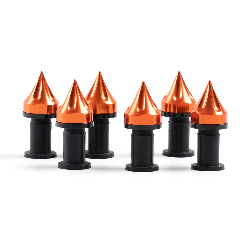 Sportfairings Universal Aluminum Windshield Bolts - Orange
