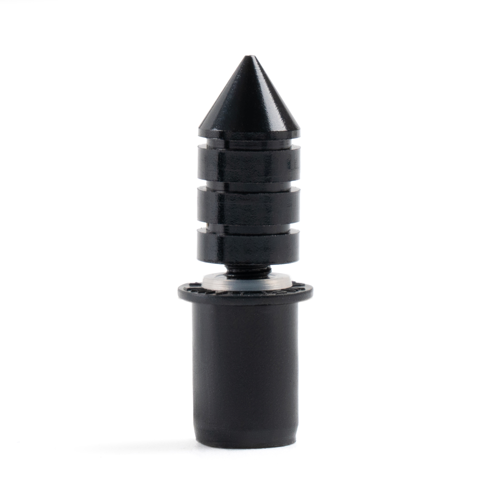 Sportfairings Universal Aluminum Sharp Threaded Windshield Bolts - Black