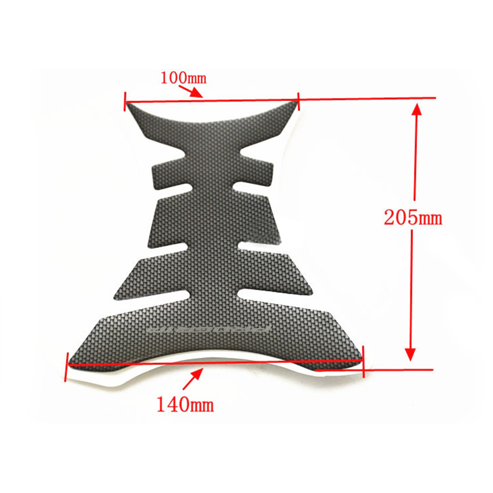 Sportfairings Motorcycle Universal Tank Pad - Black