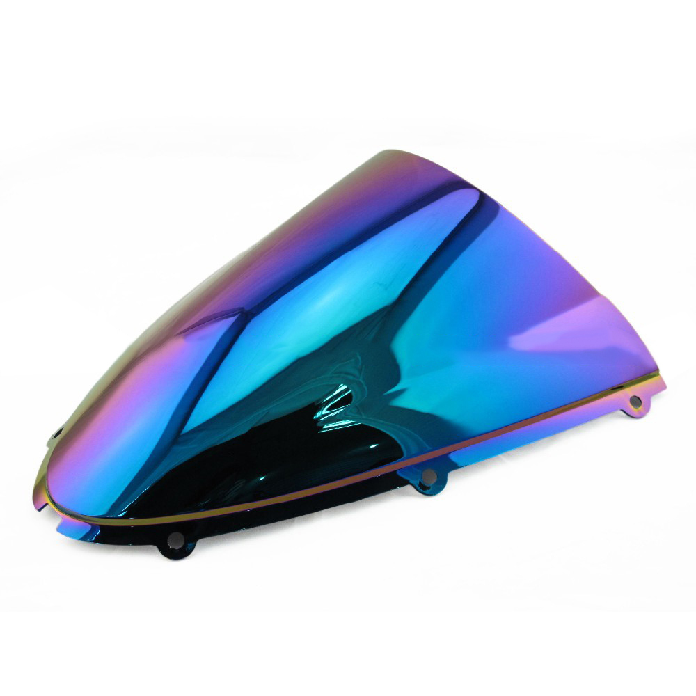 Sportfairings Windscreen Windshield for Kawasaki Ninja ZX6R / ZX6RR 2005 - 2008 / ZX10R 2006 - 2007 - Deep Iridium