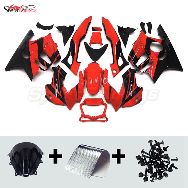 Fairing Kit fit for Honda CBR600F3 1997 - 1998 - Red Black