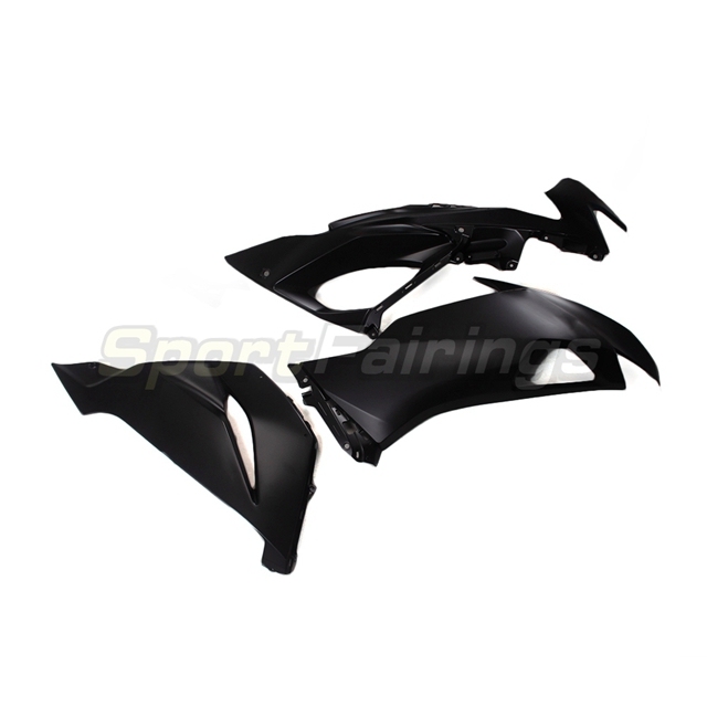 Sportfairings Fairing Kit fit for Kawasaki Ninja ZX6R 2019 - 2020 - Matte Blalck