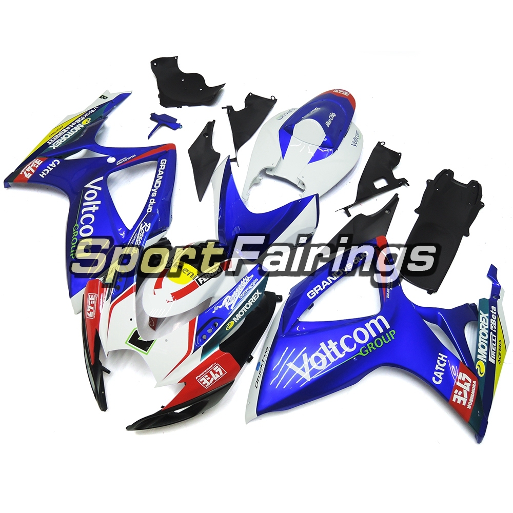 Fairing Kit Fit For Suzuki GSXR600 750 2006 - 2007 - Blue White
