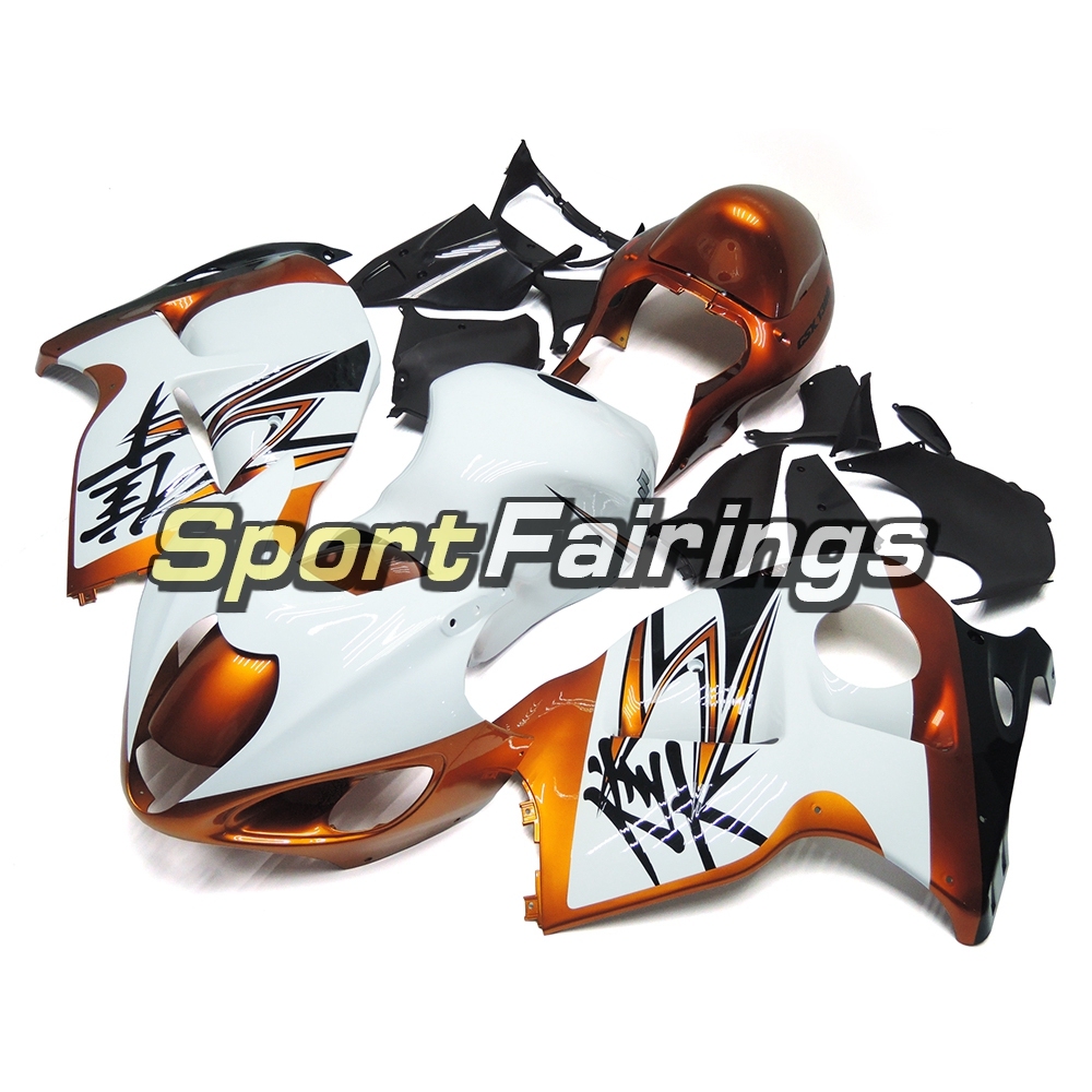 Fairing Kit Fit For Suzuki GSXR1300 Hayabusa 1997 - 2007 - White Gold