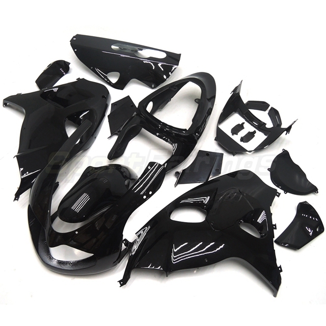 Sportfairings Fairing Kit fit for Suzuki TL1000R 1998 - 2003 - Gloss Black