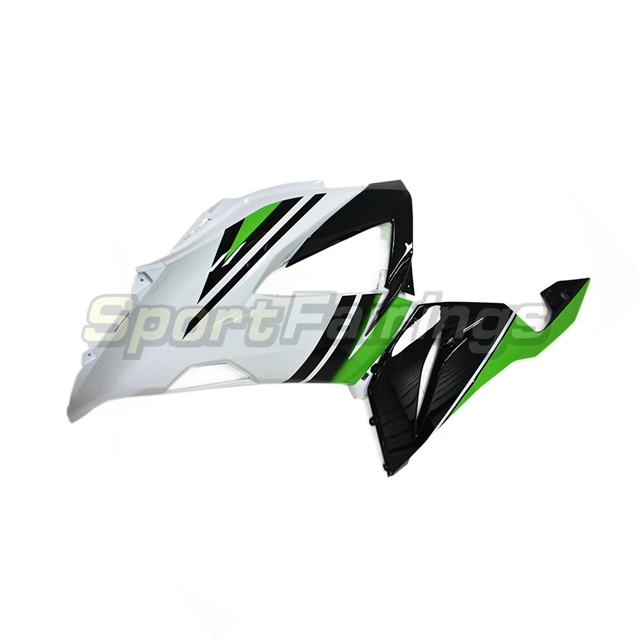 Sportfairings Fairing Kit fit for Kawasaki Ninja ZX6R 2013 - 2018 - White Green Black