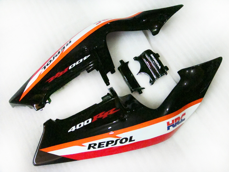 Fairing Kit fit for Honda CBR400RR NC23 1987 - 1989 - Repsol Black Orange Red