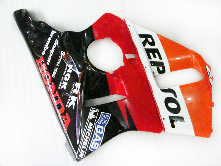 Fairing Kit fit for Honda CBR400RR NC23 1987 - 1989 - Repsol Black Orange Red