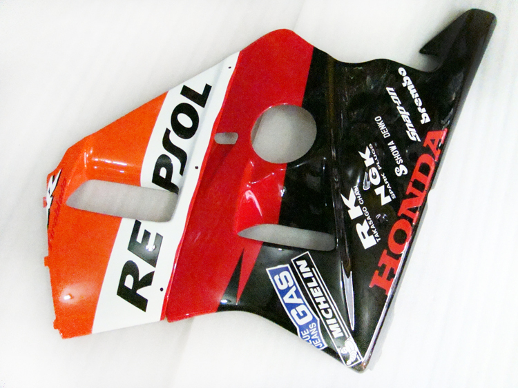 Fairing Kit fit for Honda CBR400RR NC23 1987 - 1989 - Repsol Black Orange Red