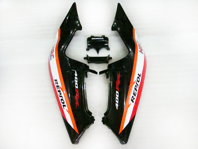 Fairing Kit fit for Honda CBR400RR NC23 1987 - 1989 - Repsol Black Orange Red