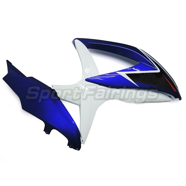 Sportfairings Fairing Kit fit for Suzuki GSXR600 GSXR750 2008 - 2010 - Blue White